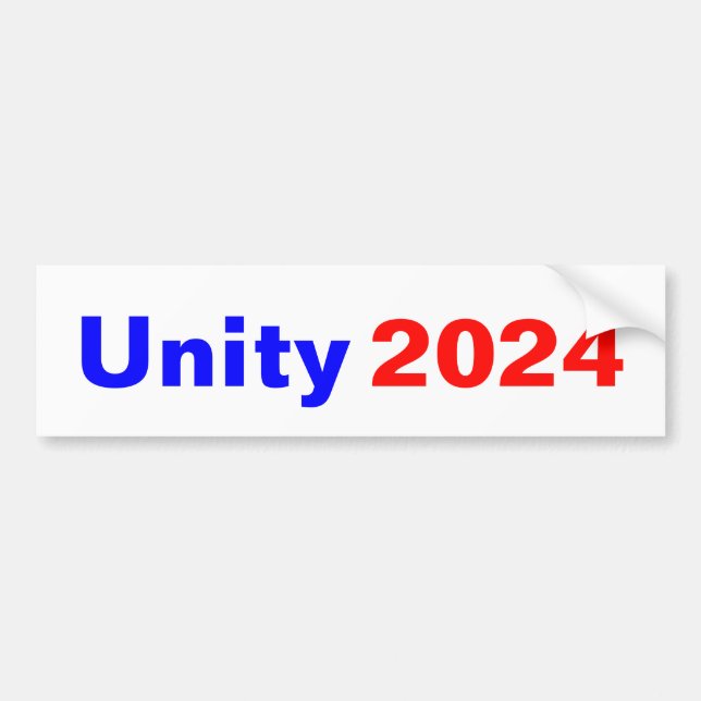 Unity 2024 Klistermärke (Framsidan)