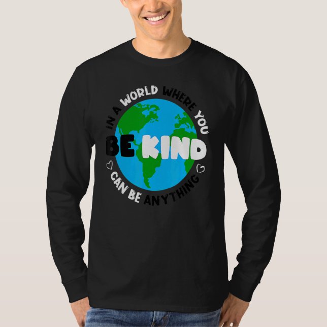 Unity Day Anti Bullying Orange  Anti Bully Be Kind T Shirt (Framsida)