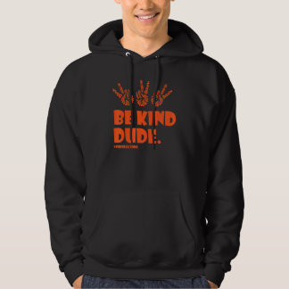 Unity day be kind dude peace dot sign Orange Anti  Hoodie