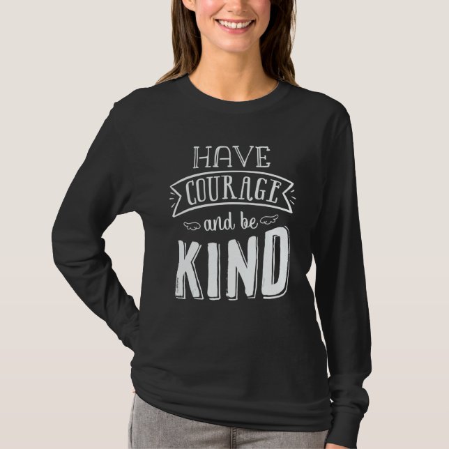 Unity Day Have Courage And Be Kind Women Kids T Shirt (Framsida)