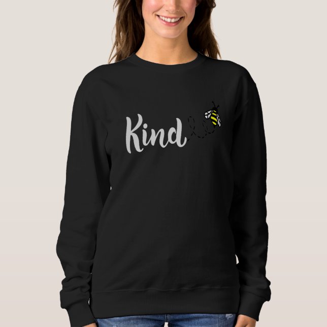 Unity Day kind Orange Anti Bullying Funny Bee Prem T Shirt (Framsida)