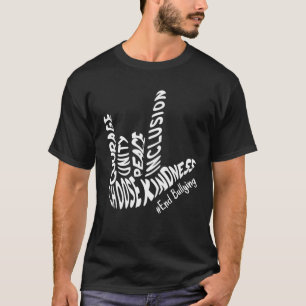 Unity Day Orange Kids 2021 Anti Bullying Kärlek S T Shirt