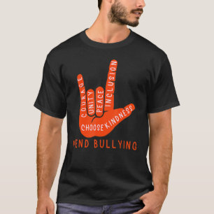Unity Day Orange Kids 2022 Anti Bullying Kärlek Si T Shirt
