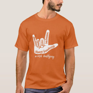 Unity Day Orange Kids 2022 Anti Bullying Kärlek Si T Shirt