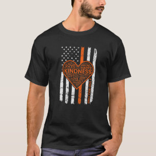 Unity Day Orange Kids Anti-Bulling för amerikanska T Shirt
