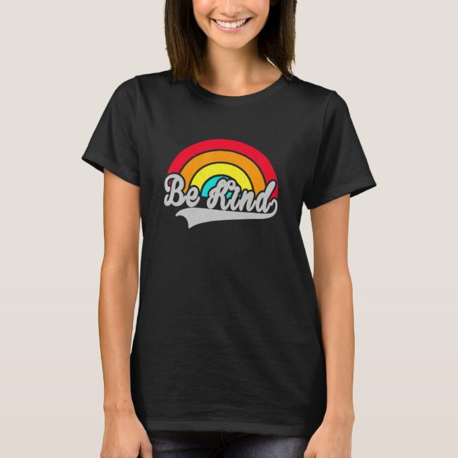 Unity Day Orange Lacher Kindness Antimobbning Ret T Shirt (Framsida)