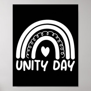 Unity Day Stop Bullness S Orange Unity Poster