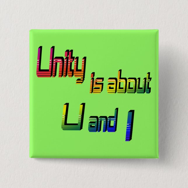 Unity handlar om U och I-knapp Knapp (Framsida)
