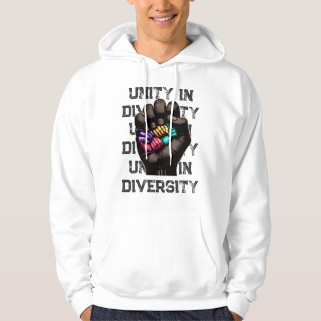 Unity in Diversity Hoodie (Framsida)