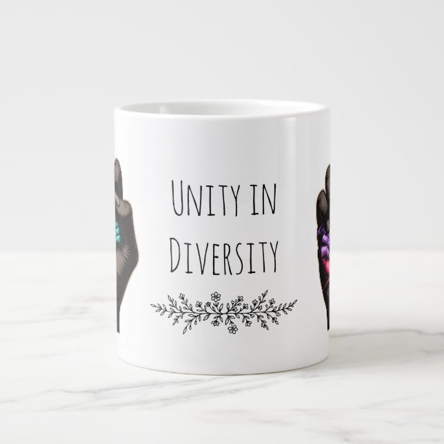 Unity in Diversity Jumbo Mugg (Framsidan)