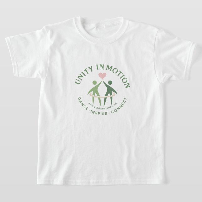 Unity in Motion Kids T Shirt (Laydown)