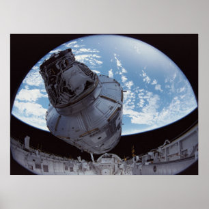 Unity Module för lyft från skyttle Endeavor Poster