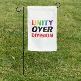 "Unity over Division" blå, svart, vit lgbtq