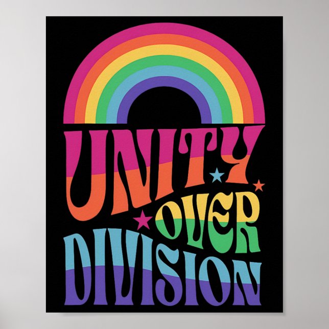 Unity over Division Harris Wheimer 2024 Poster (Framsidan)