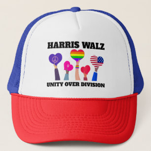 Unity over Division Kamala Harris Tim Walz Keps