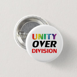 Unity over Division - lgbtq, lgbt pride rainbow Knapp