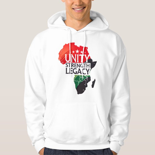 Unity Strength Legacy Hoodie (Framsida)