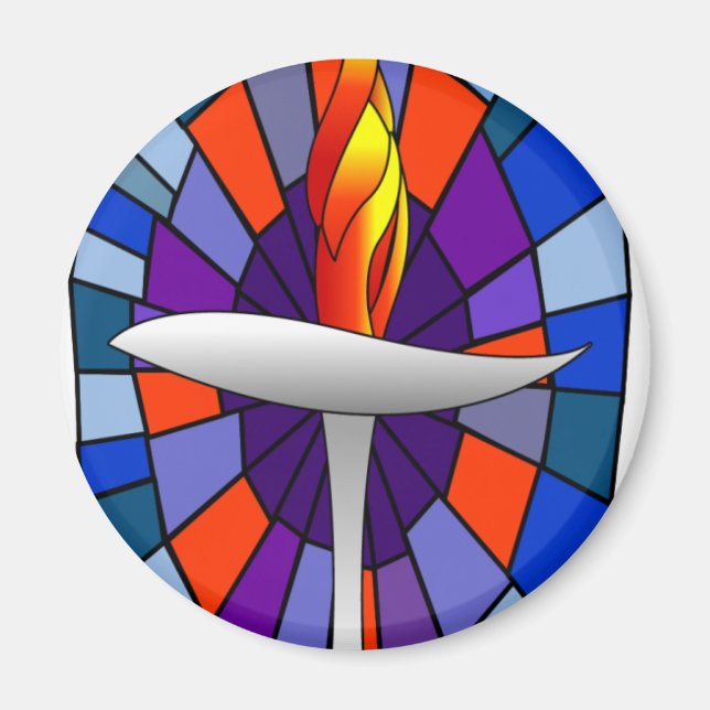 Unity Temple Chalice Magnet (Framsidan)