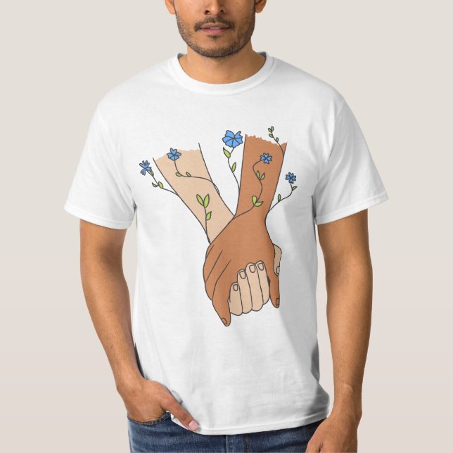 Unity Tillsammans Bloom Growth T Shirt (Framsida)