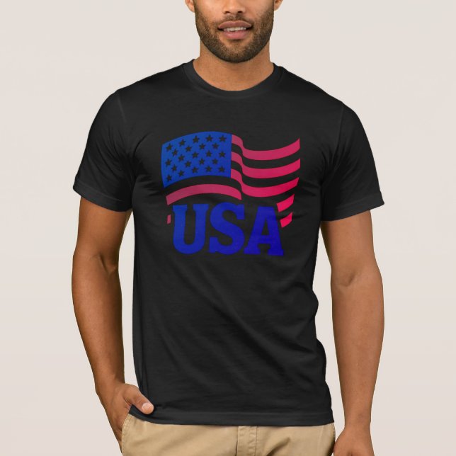 Unity Wave från United Stater T Shirt (Framsida)