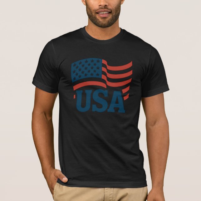 Unity Wave från United Stater T Shirt (Framsida)