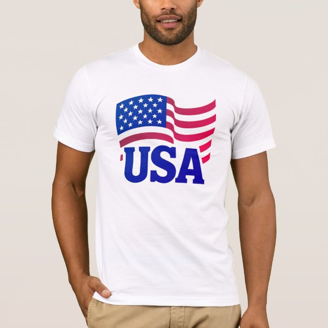 Unity Wave från United Stater T Shirt (Framsida)