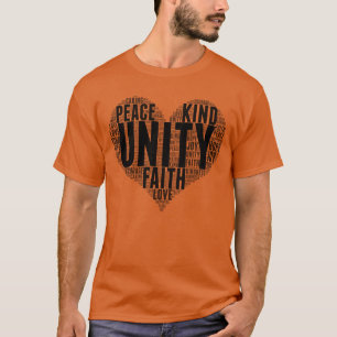 Unity WordCloud Be om vänlighet att sluta mobba en T Shirt
