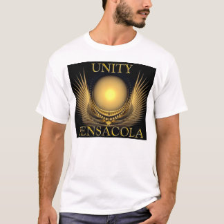unitywhite/blk t-shirt