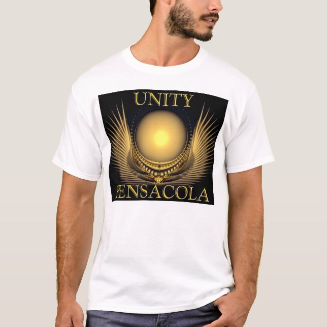 unitywhite/blk tee (Framsida)