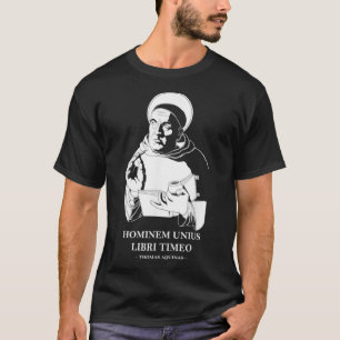 Unius Libri Philosopher Thomas Aquinas Quote T Shirt
