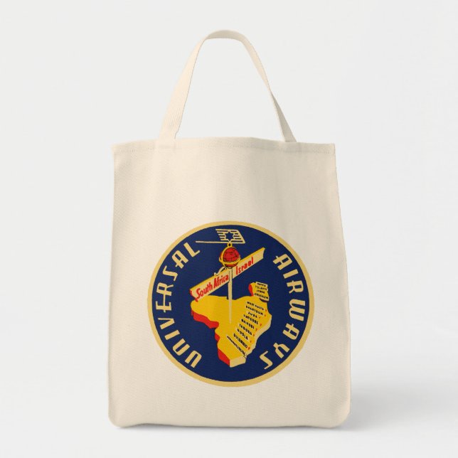 Universal Airways ~ South Afrika till Israel Tygkasse (Framsidan)