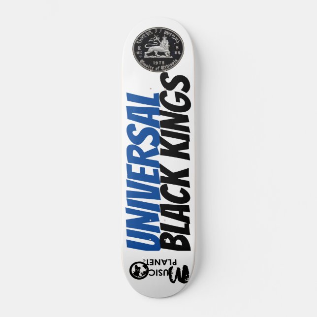 UNIVERSAL BLACK KINGS Skateboard (Framsida)