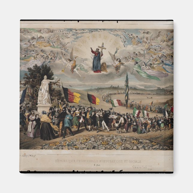 Universal Democratic and Social, 1848 Magnet (Framsidan)