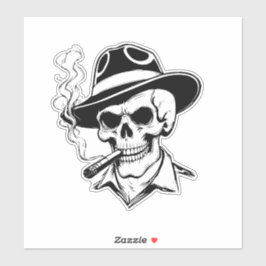Universal Halloween Skeleton Sticker Klistermärken