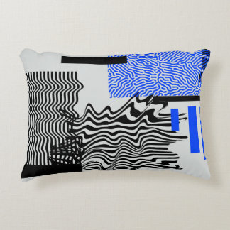 Universal Modern Geometric Shapes Set. Chaotic Gli Prydnadskudde