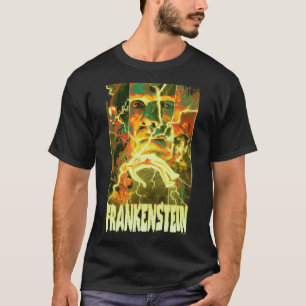 Universal Monsters Artist Series Frankenstein Affi T Shirt