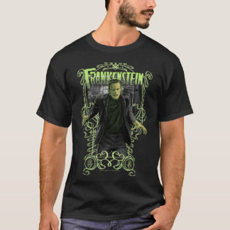 Universal Monsters Artist Series Frankenstein Keyh T Shirt