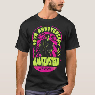 Universal Monsters Artist Series Frankenstein Stäm T Shirt