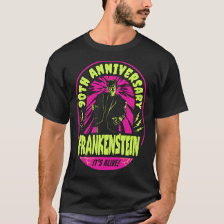Universal Monsters Artist Series Frankenstein Stam T Shirt