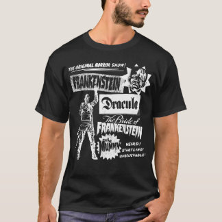 Universal Monstershe Original Horror Show familj T Shirt