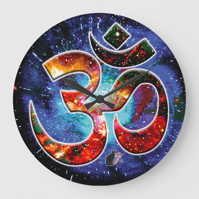 Universal OM Asana Stor Klocka (Framsida)