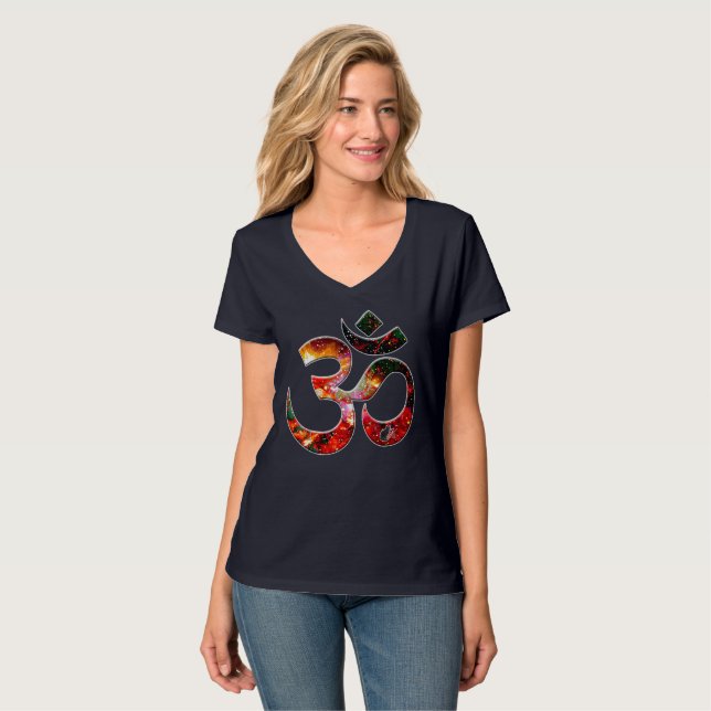 Universal OM Asana T-shirt (Hel framsida)