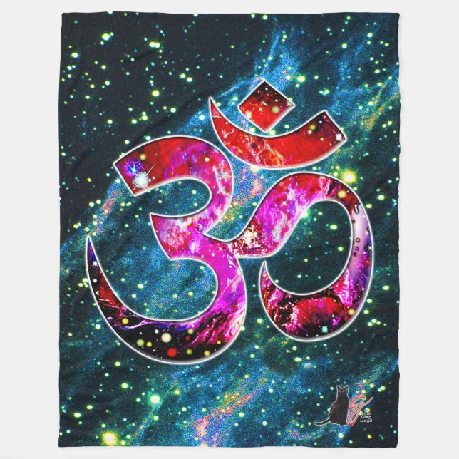 Universal OM Bodhi Fleecefilt (Framsidan)