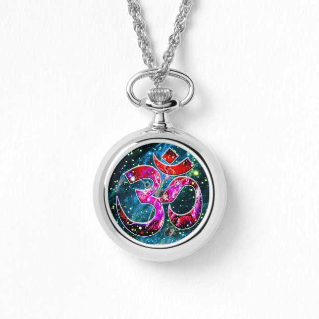 Universal OM Bodhi Necklace Watch Armbandsur (Framsida)