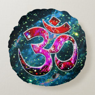 Universal OM Bodhi Rund Kudde