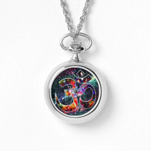Universal OM Karma Näcklace Ur Armbandsur