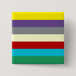 Universal Patriarch Flagga Button Knapp