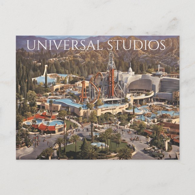 Universal Studios Hollywood (10) Vykort (Framsida)