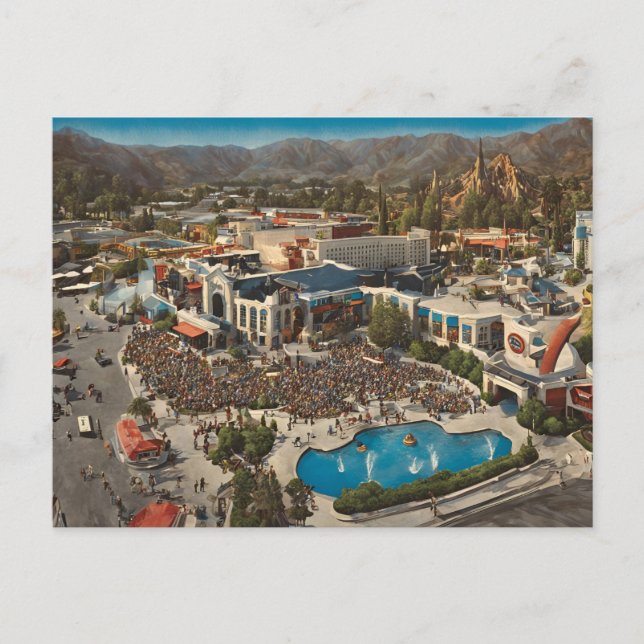 Universal Studios Hollywood (9) Vykort (Framsida)