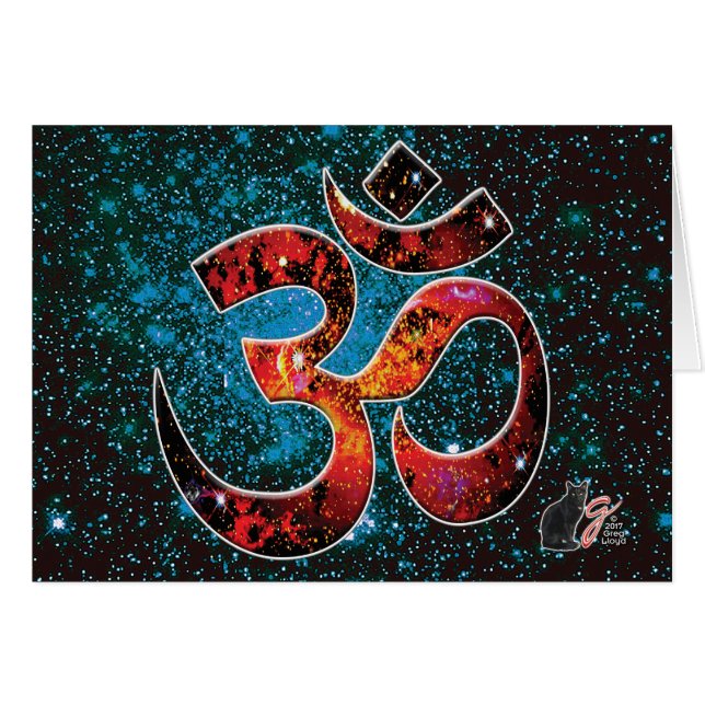 Universalen OM gnolar Hälsningskort (Framsidan Horizontal)